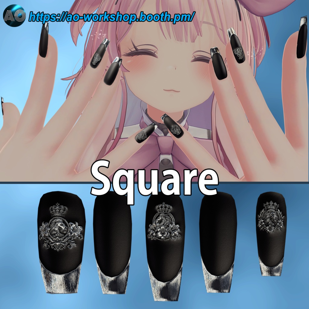 【19アバター対応】Hyakuou Gingasou MDollnail 1.04