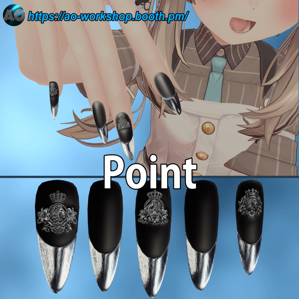 【19アバター対応】Hyakuou Gingasou MDollnail 1.04