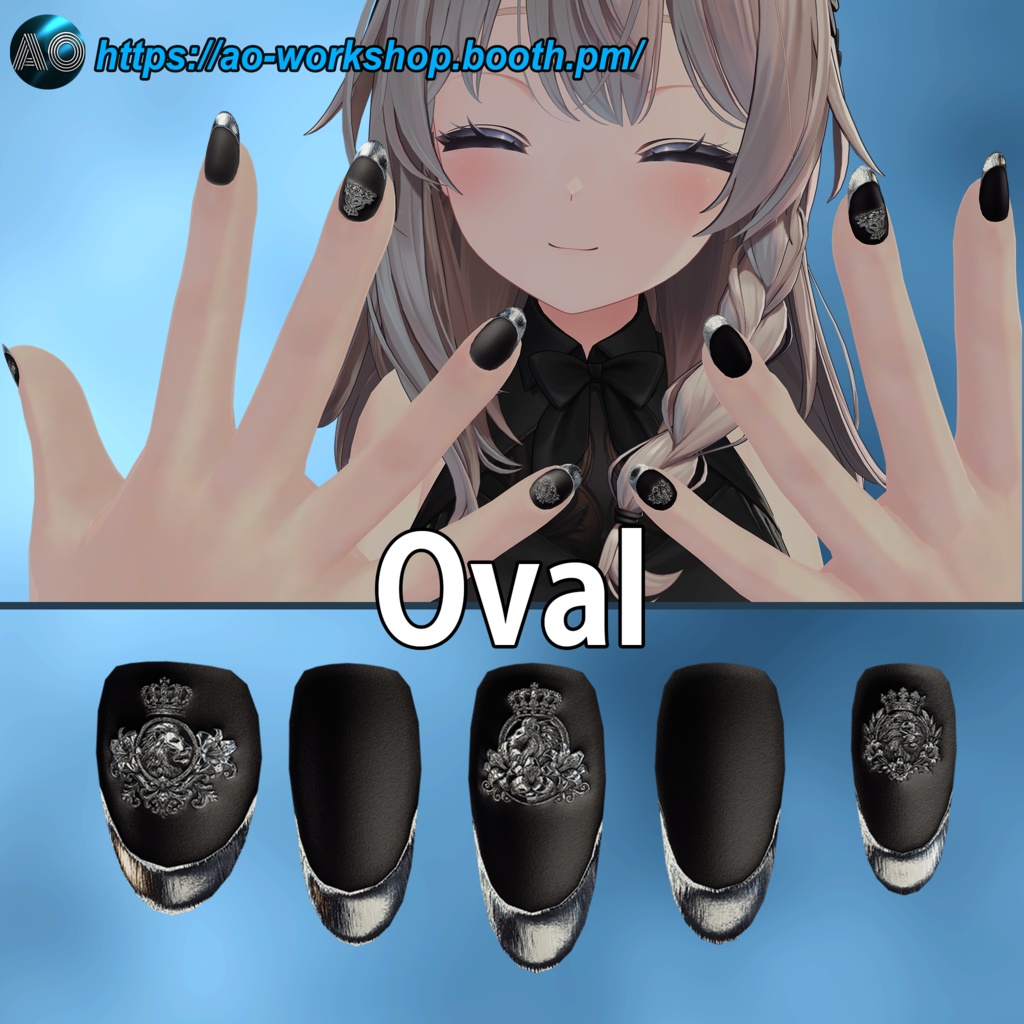 【19アバター対応】Hyakuou Gingasou MDollnail 1.04