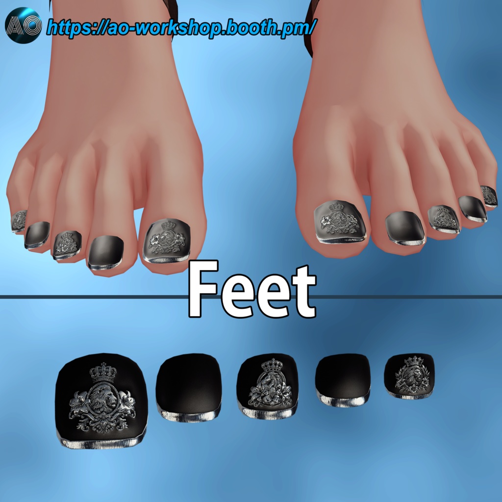 【19アバター対応】Hyakuou Gingasou MDollnail 1.04