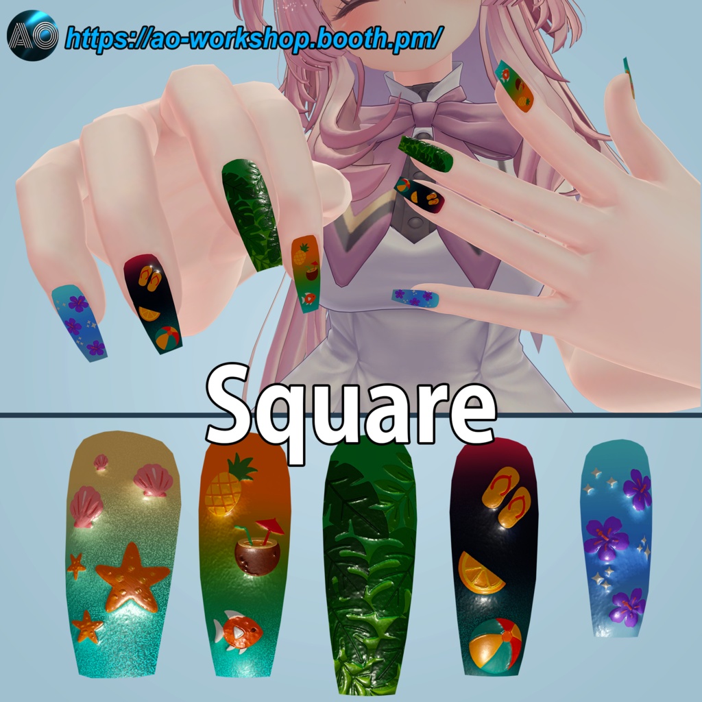【13アバター対応】Sunwave Mirage MDollnail 1.00