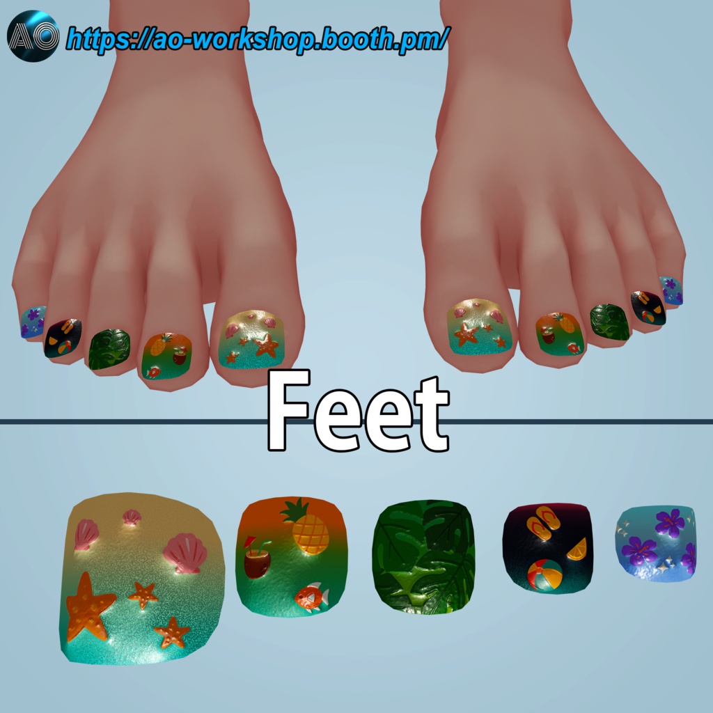 【13アバター対応】Sunwave Mirage MDollnail 1.00