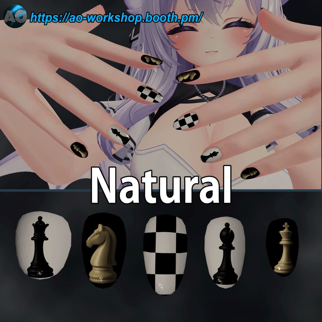 【13アバター対応】The Fifth Piece MDollnail 1.00