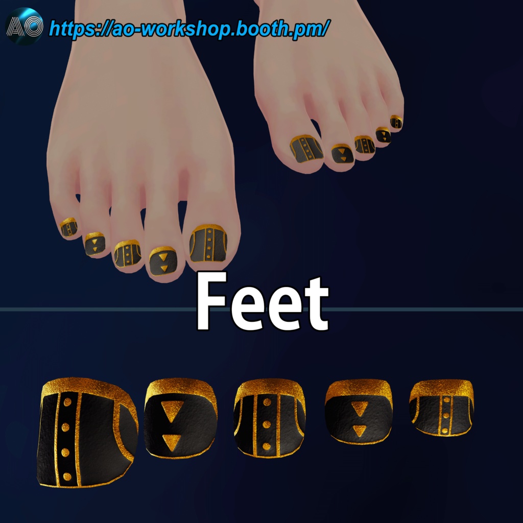 【13アバター対応】Luxline MDollnail 1.00