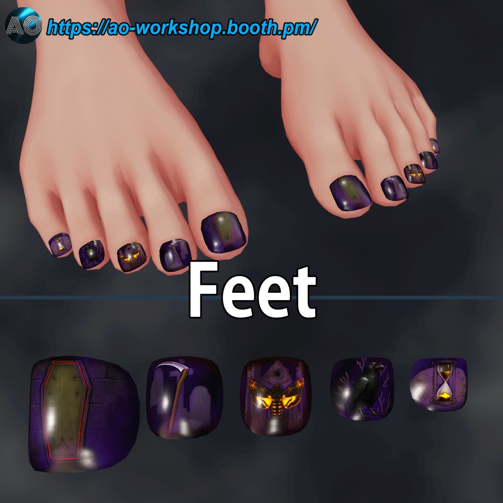 【13アバター対応】Thanoktéros MDollnail 1.00