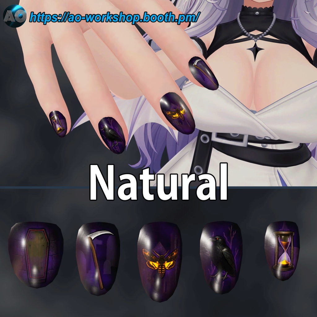 【13アバター対応】Thanoktéros MDollnail 1.00