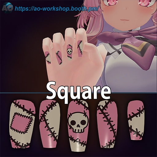 【19アバター対応】Stitchbound MDollnail 1.00