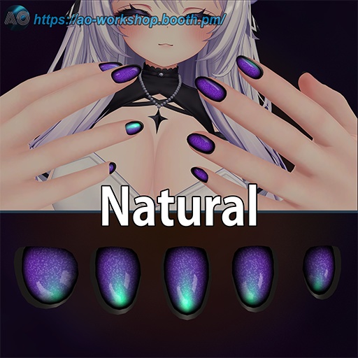 【19アバター対応】Halloween Nightfall MDollnail 1.00