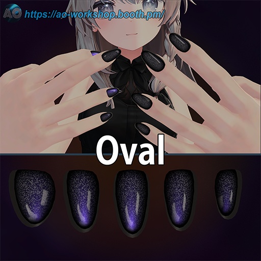 【19アバター対応】Halloween Nightfall MDollnail 1.00