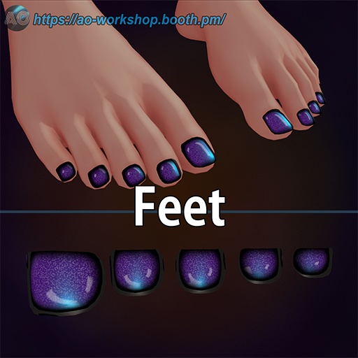 【19アバター対応】Halloween Nightfall MDollnail 1.00