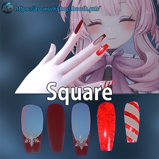 【19アバター対応】Sweet December MDollnail 1.00
