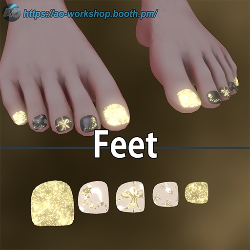 【19アバター対応】Golden Eve MDollnail 1.00