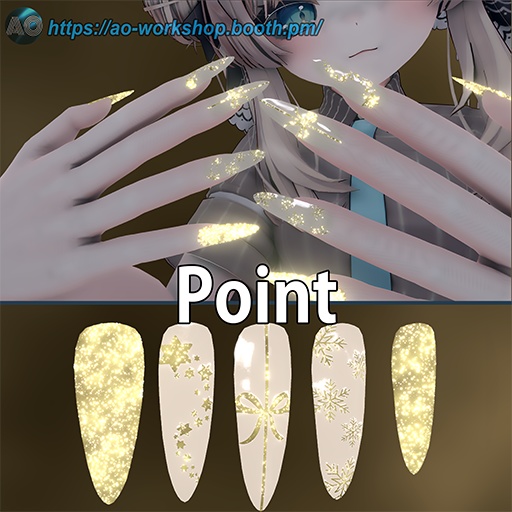 【19アバター対応】Golden Eve MDollnail 1.00