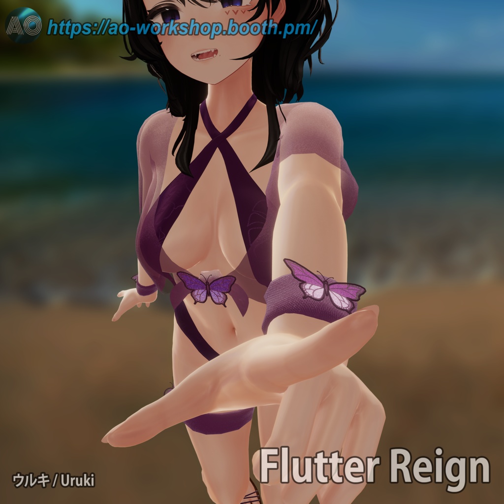 Flutter Reign サマーアウトフィット Summer Outfit【10アバター対応】