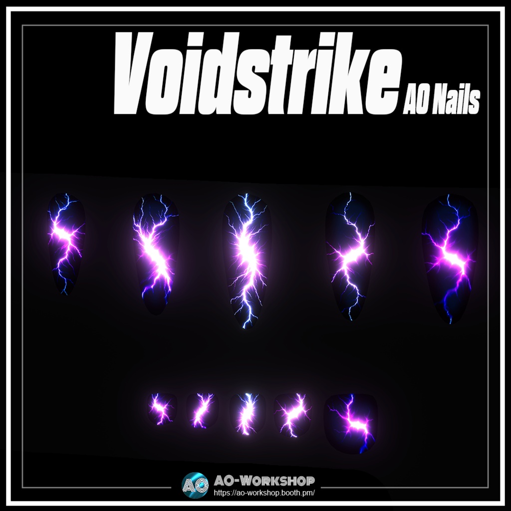 Voidstrike AO Nails 1.00 【50アバター対応】