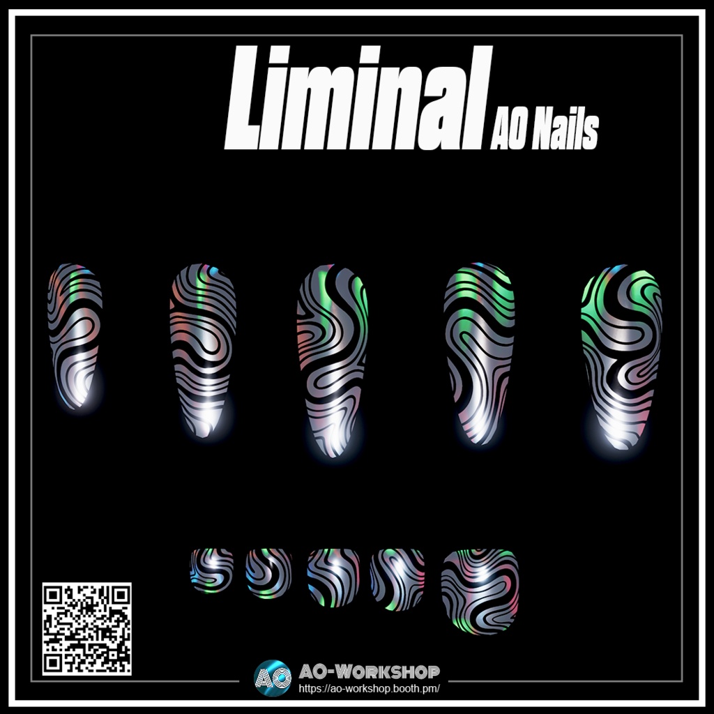 Liminal AO Nails 1.00 【55アバター対応】