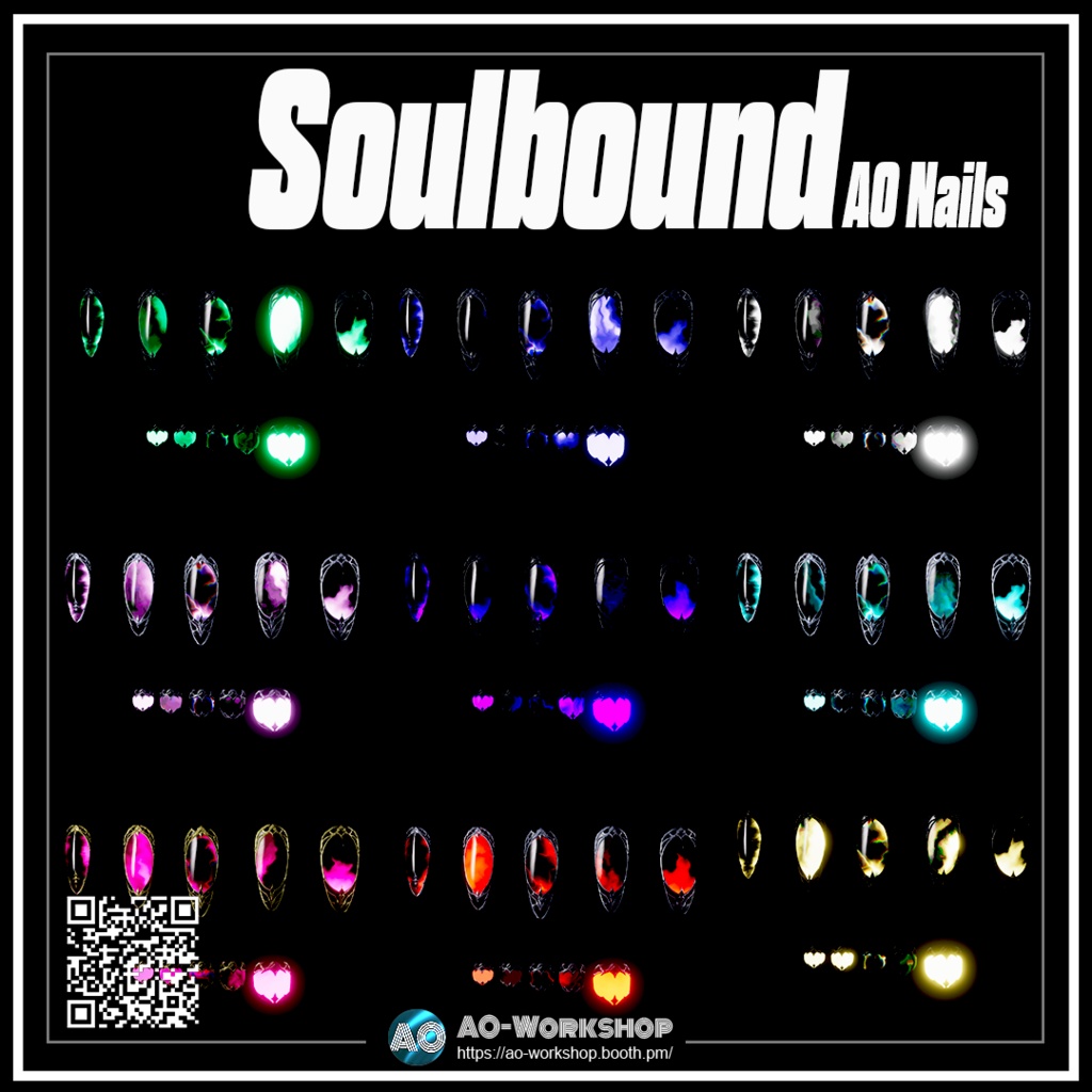 Soulbound AO Nails 1.00 【55アバター対応】