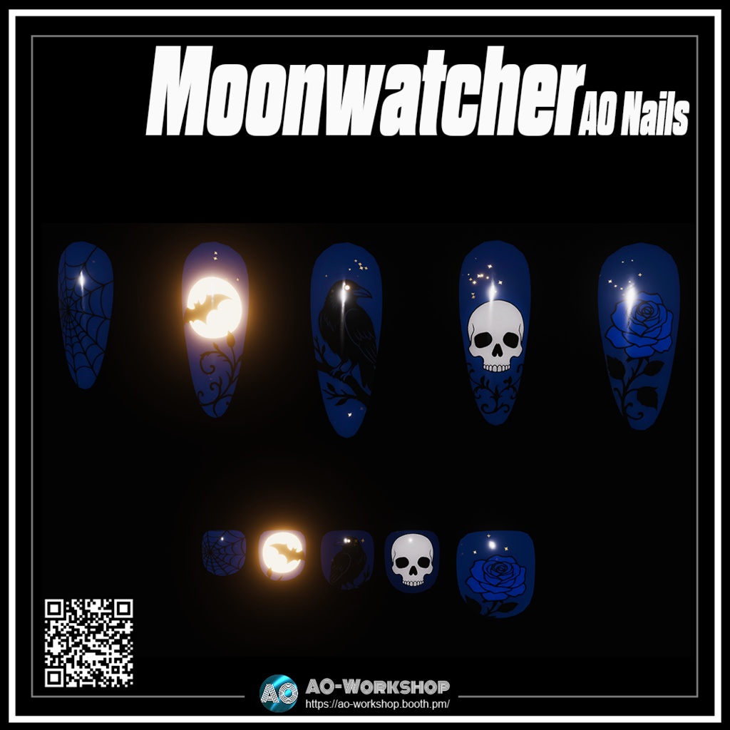 Moonwatcher AO Nails 1.00 【55アバター対応】