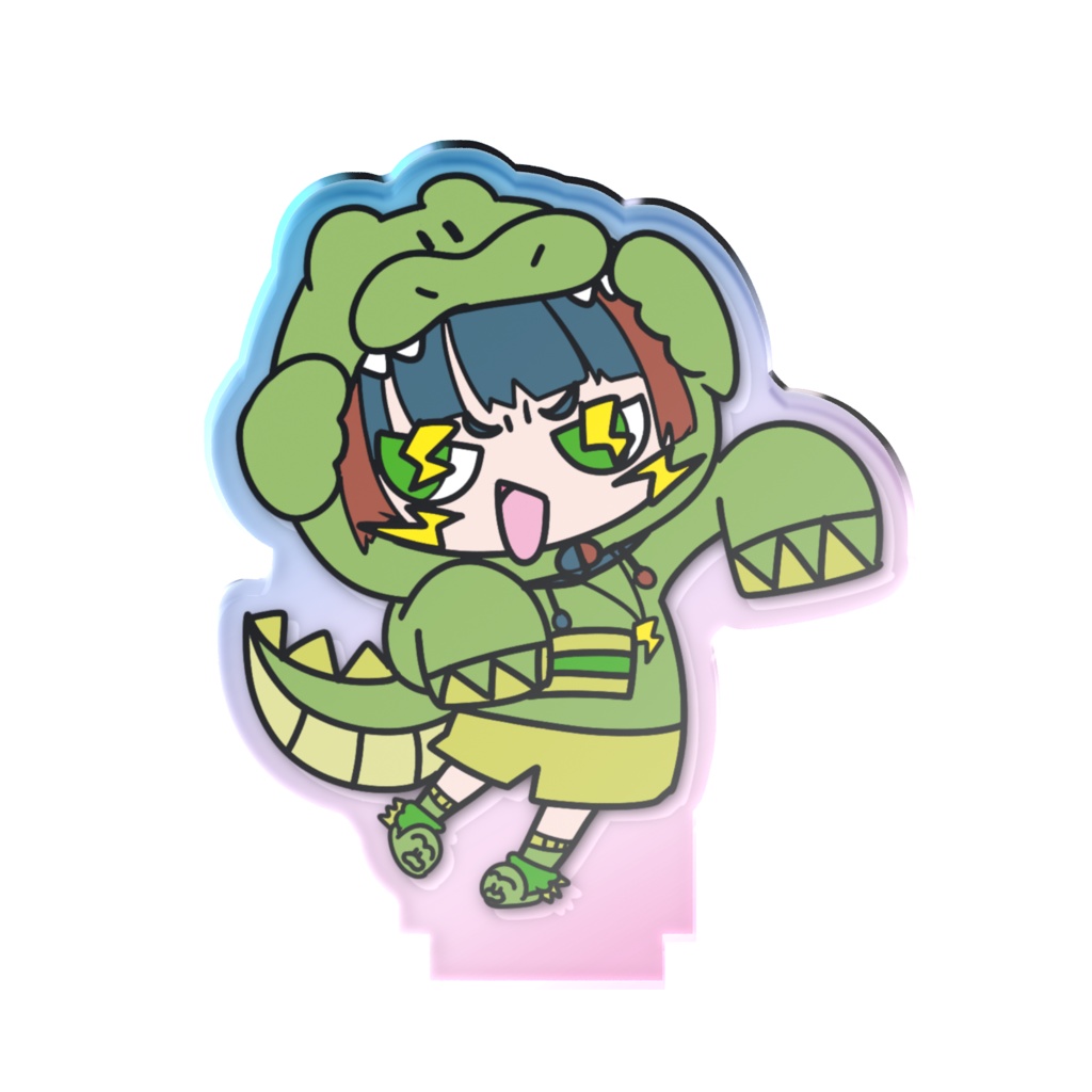 あすゆらアクスタ2 🐊⚡️