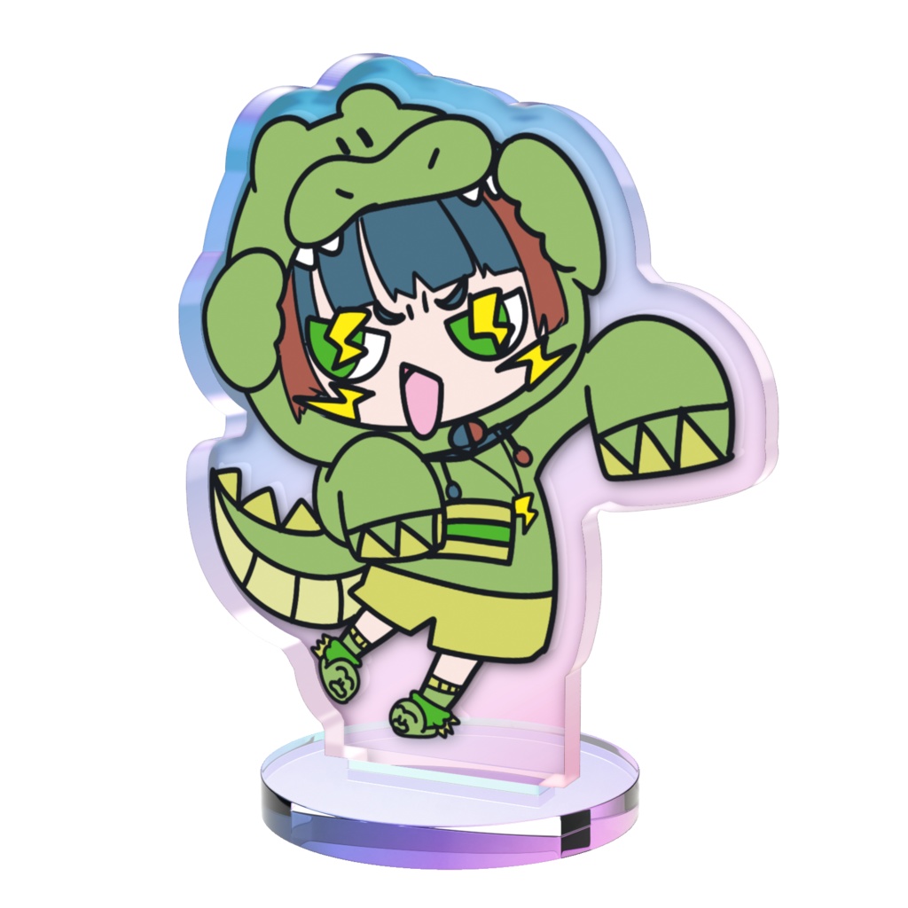 あすゆらアクスタ2 🐊⚡️