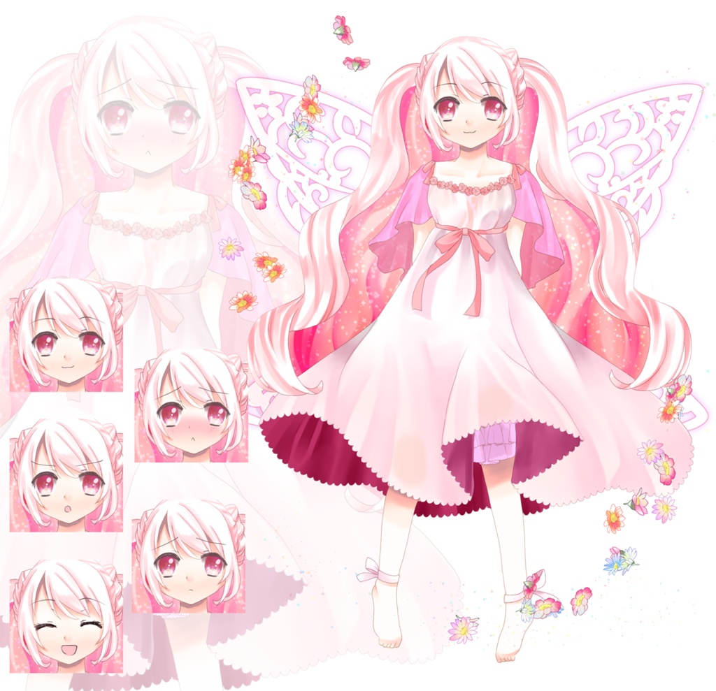 【無料/投げ銭】TRPG向けフリー立ち絵7種