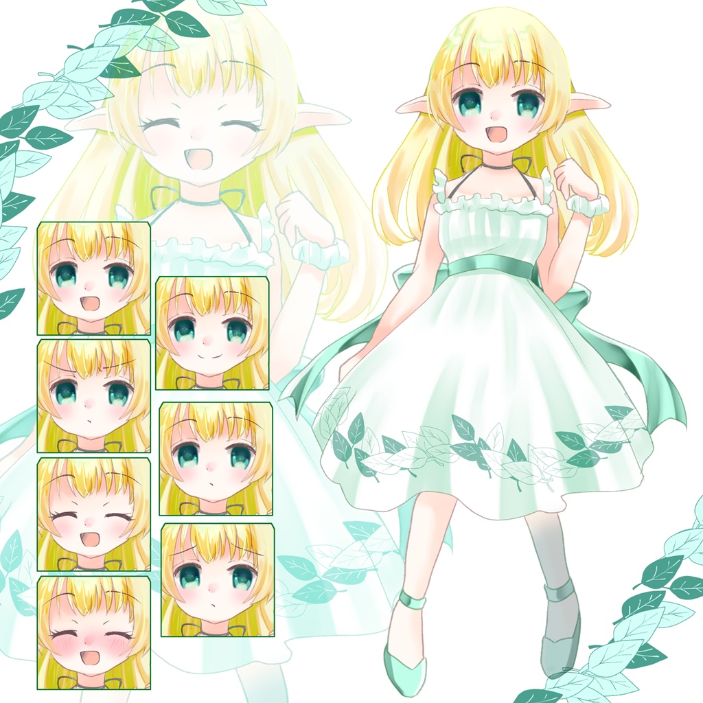 【無料/投げ銭】TRPG向けフリー立ち絵7種