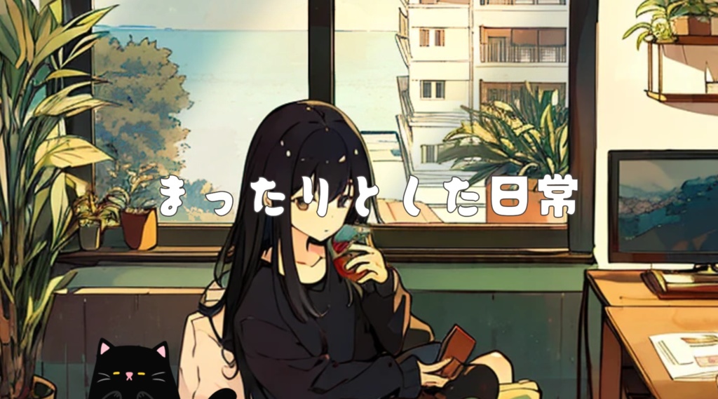 フリーBGM「まったりとした日常(relaxing daily life)」/ エモい Chill Lo-Fi / no copyright / 著作権フリー
