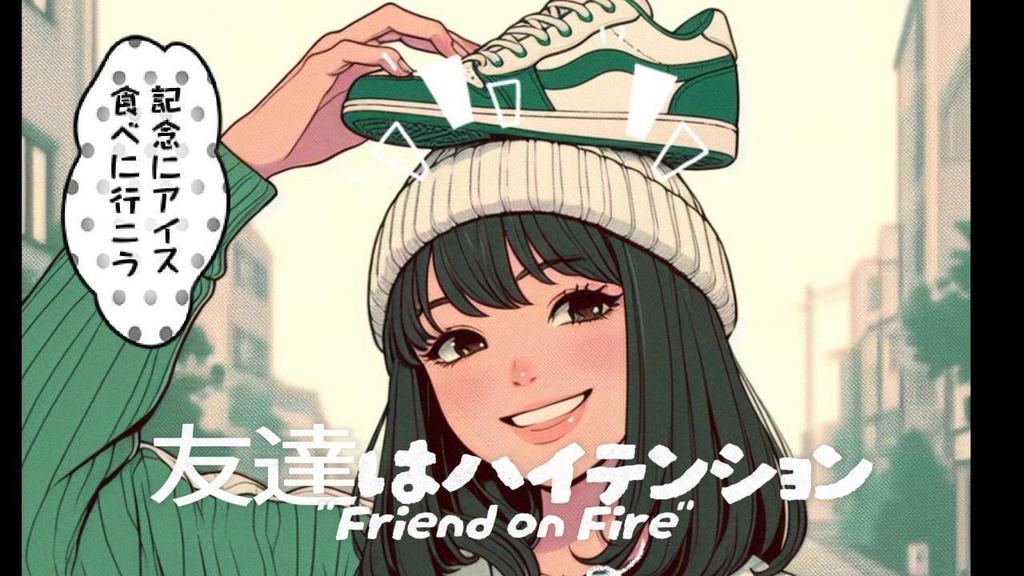 フリーBGM 8bit風「友達はハイテンション（"Friend on Fire"）」/Lo-Fi 8bit /free/ かわいい / kawaii / Chill / 作業用 / 勉強用
