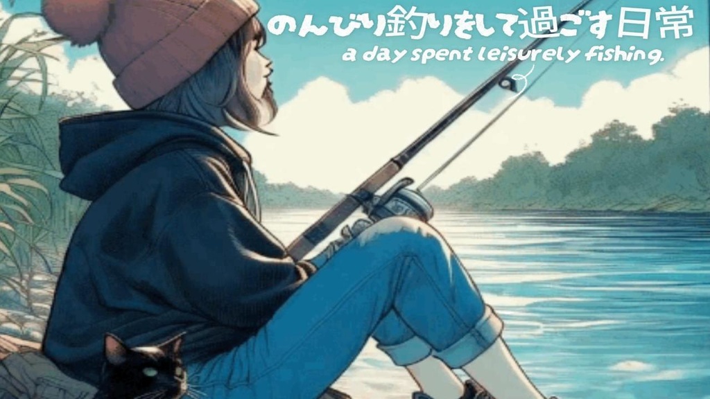 フリーBGM Lo-Fiオルゴール「のんびり釣りをして過ごす日常（A day spent leisurely fishing.）」かわいい/kawaii/Chill/Days/リラックス/勉強作業用