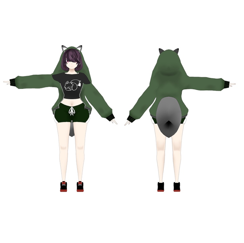 【オリジナル3Dモデル】七瀬