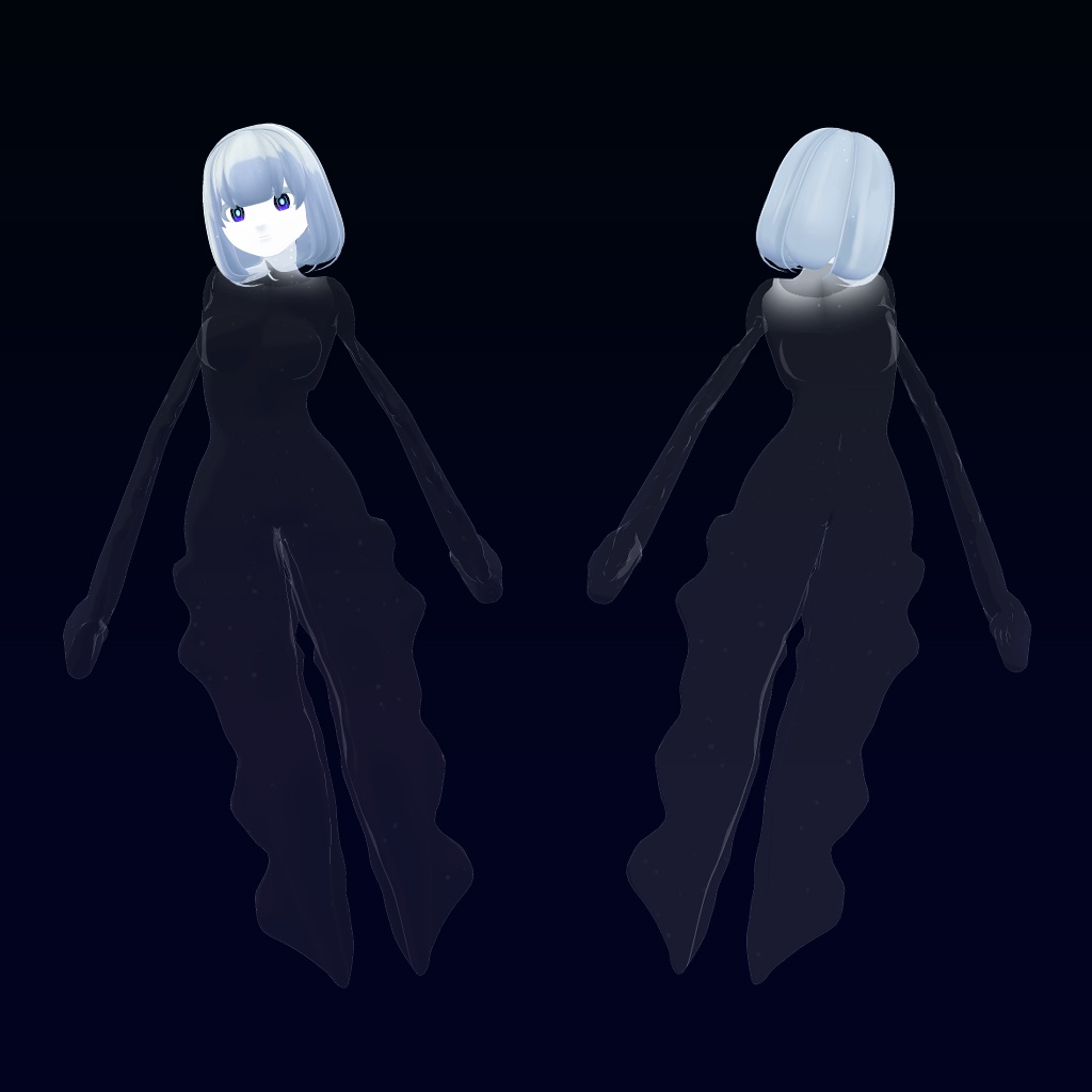 【オリジナル3Dモデル】オンディーヌ