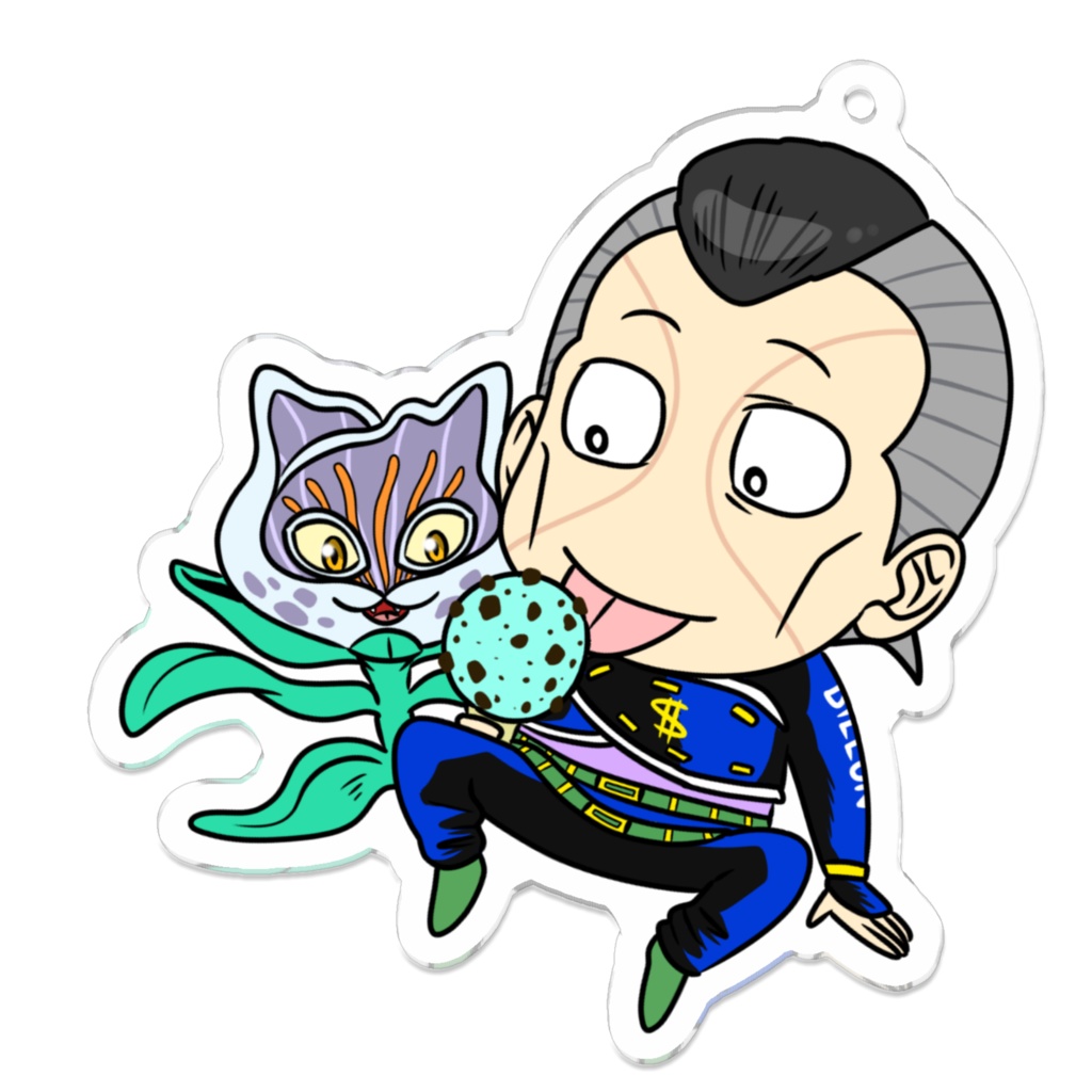 虹村億泰&ストレイキャット アクキー