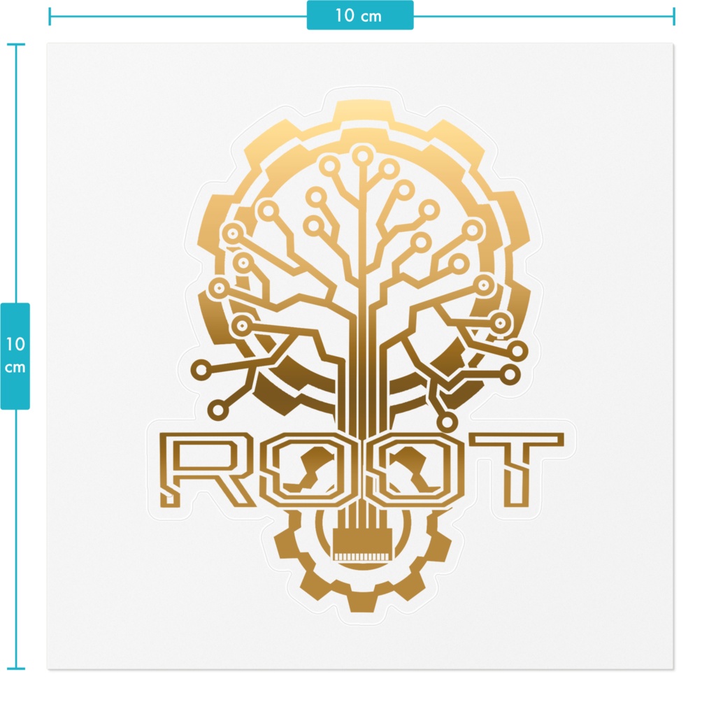 ケモノイドVTuber ルート エンブレムステッカー