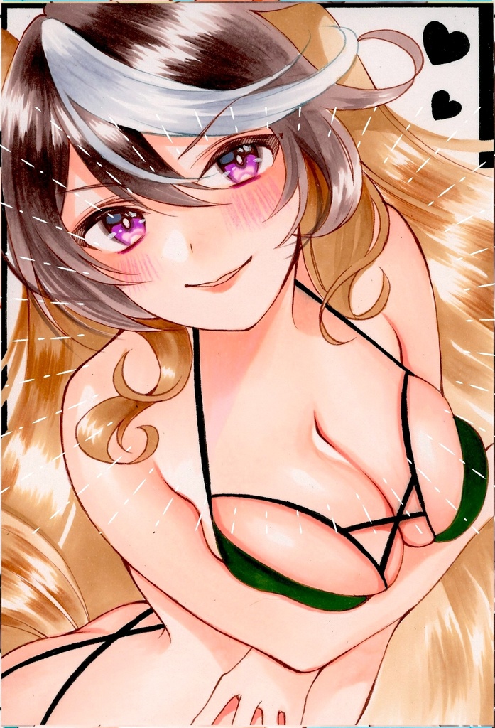 シンボリルドルフ＊ウマ娘＊ハガキ＊手描きイラスト