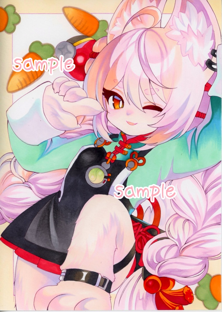 照*ゼンゼロ*手描きイラスト*A5