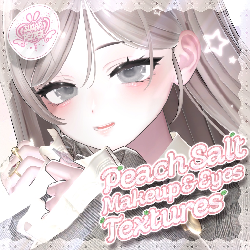 【 Shinano 】 ⋆。˚ Peach Salt Makeup & Eyes ⋆。˚