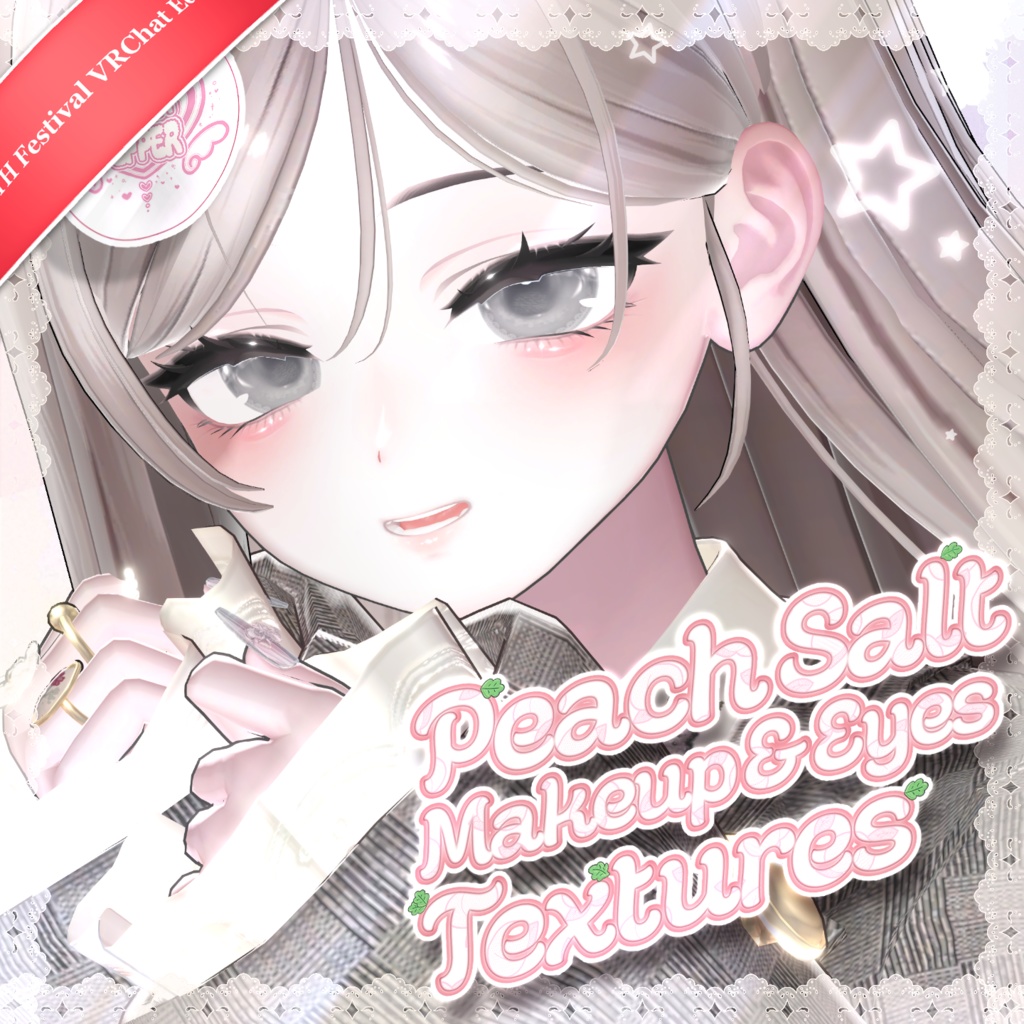 【 Shinano 】 ⋆｡˚ Peach Salt Makeup & Eyes ⋆｡˚