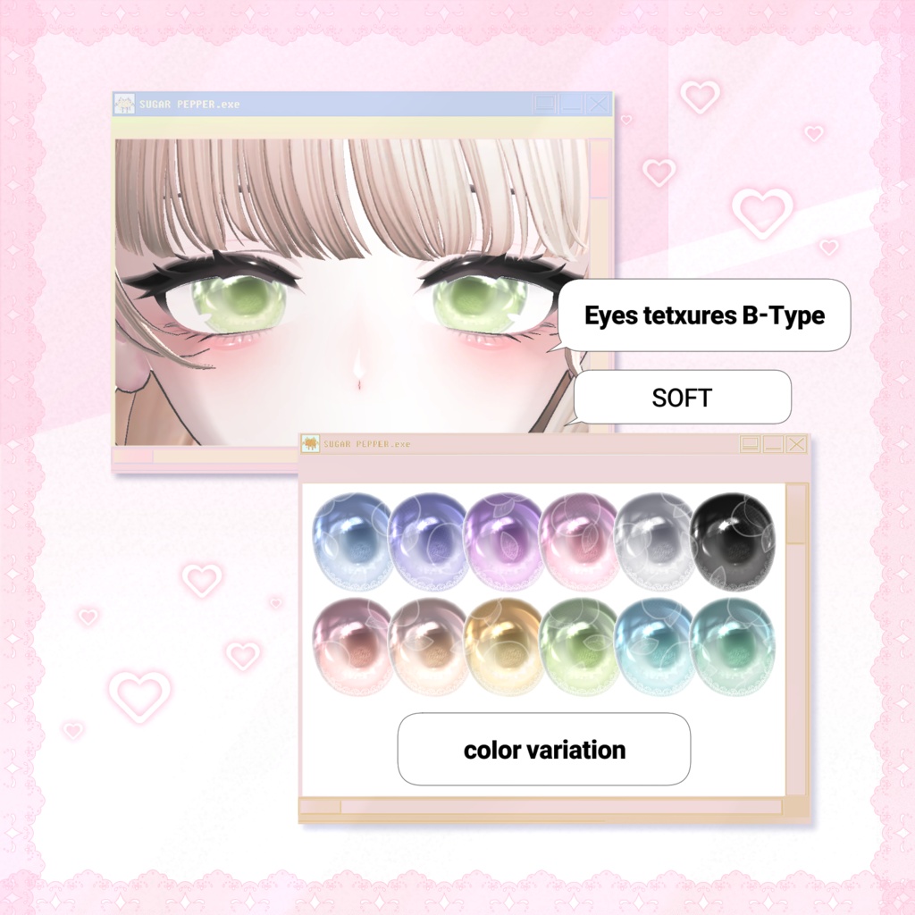 【 Shinano 】 ⋆。˚ Peach Salt Makeup & Eyes ⋆。˚