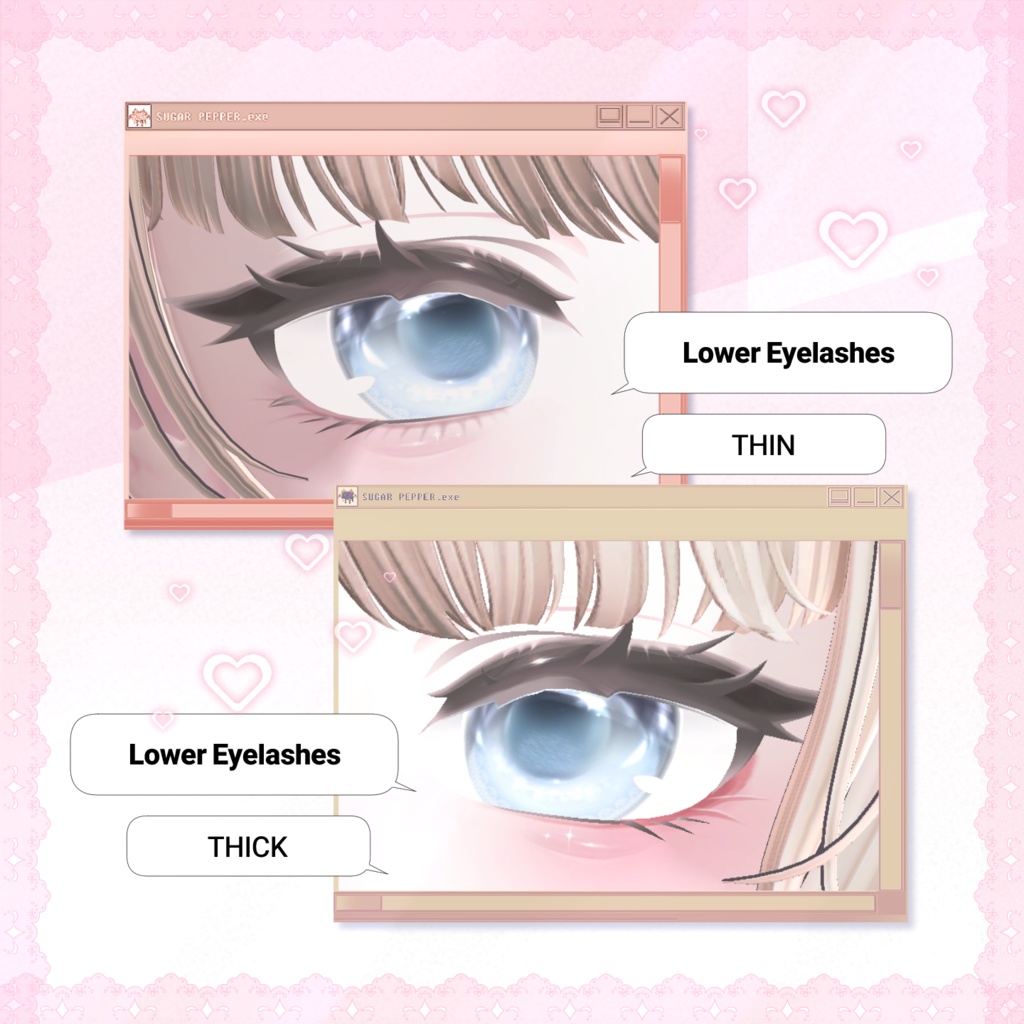 【 Shinano 】 ⋆。˚ Peach Salt Makeup & Eyes ⋆。˚