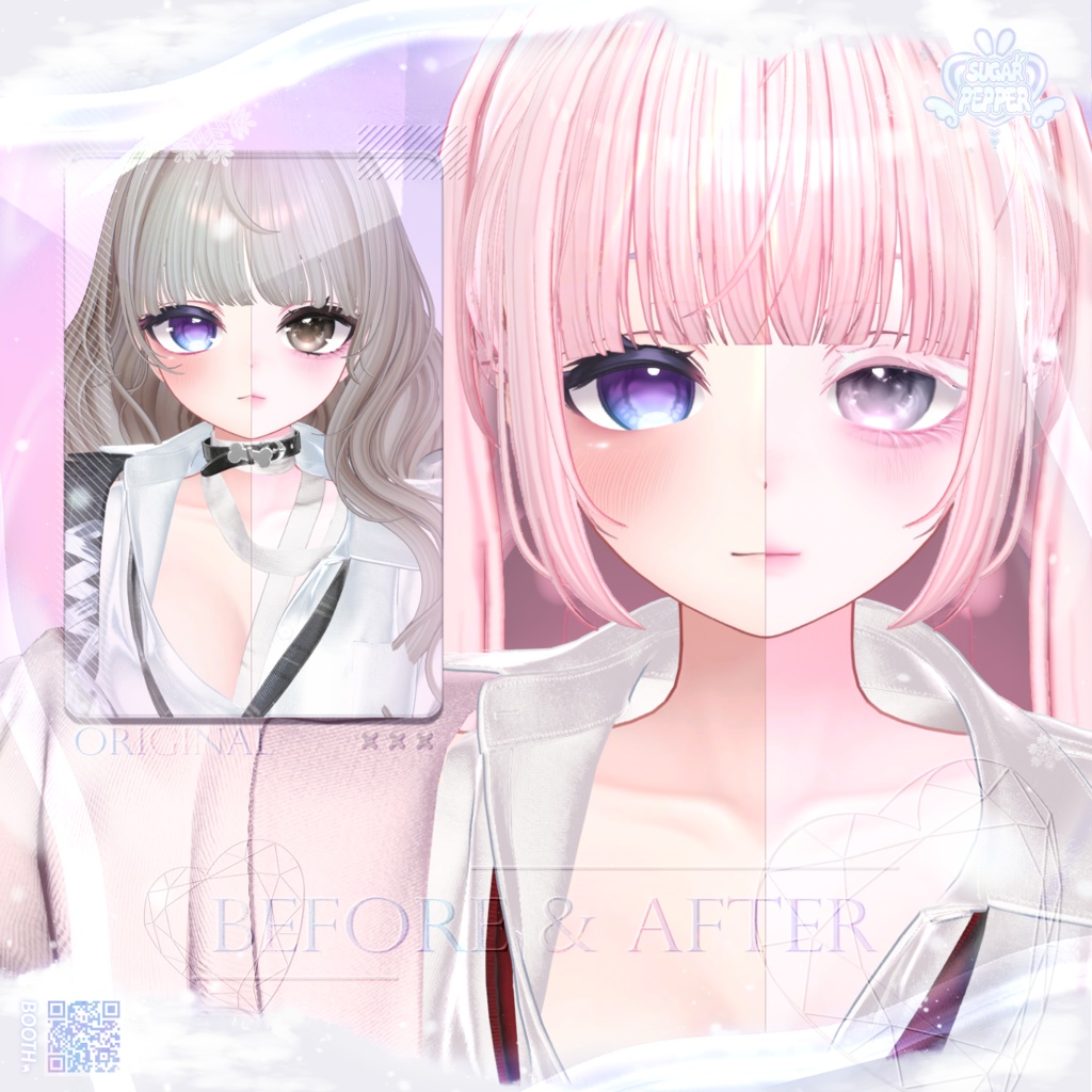 【 Airi 】 *̥❄︎‧ Cold Girl Makeup *❄︎˚₊