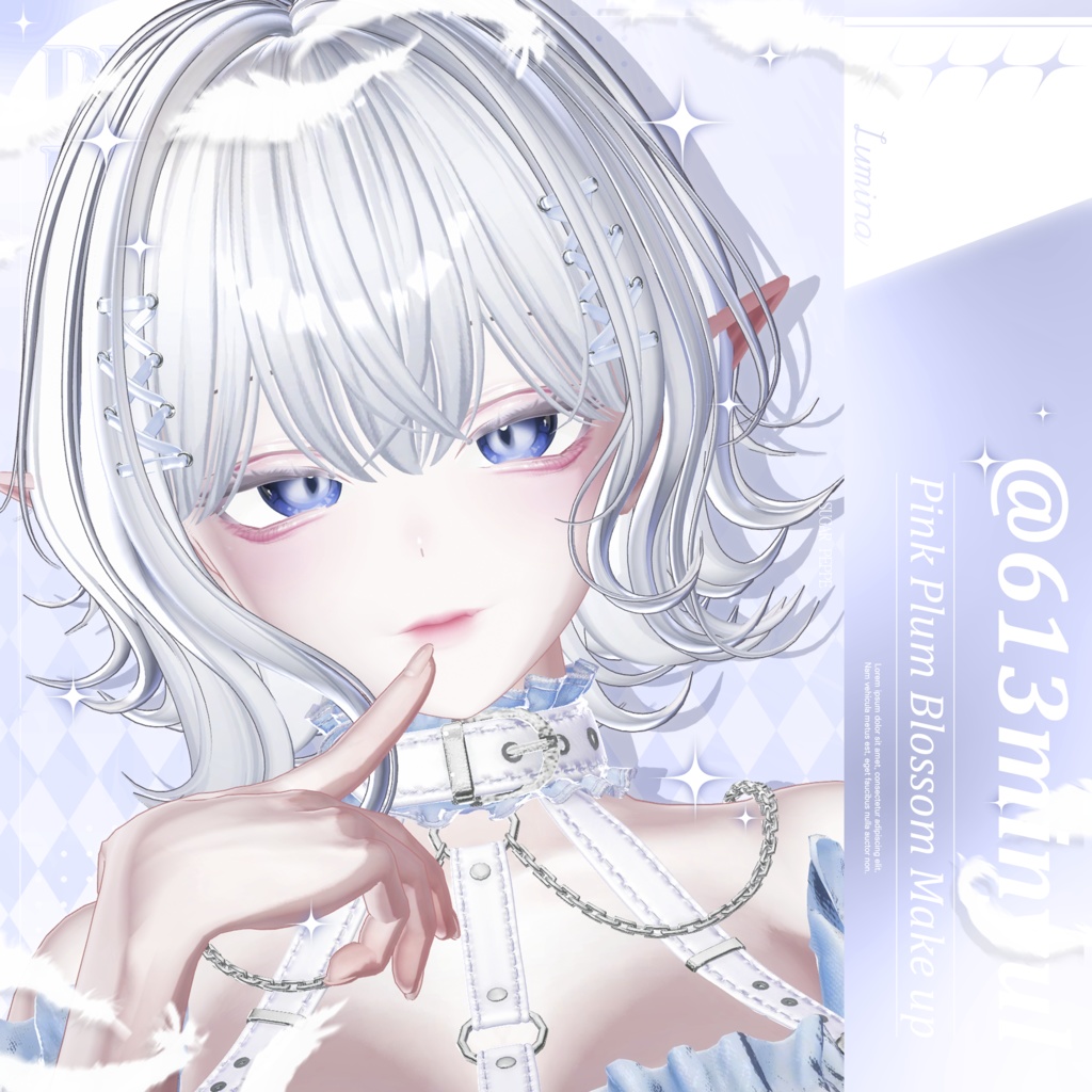 【 LUMINA 】 ୨୧ PINK PLUM BLOSSOM MAKE UP ୨୧