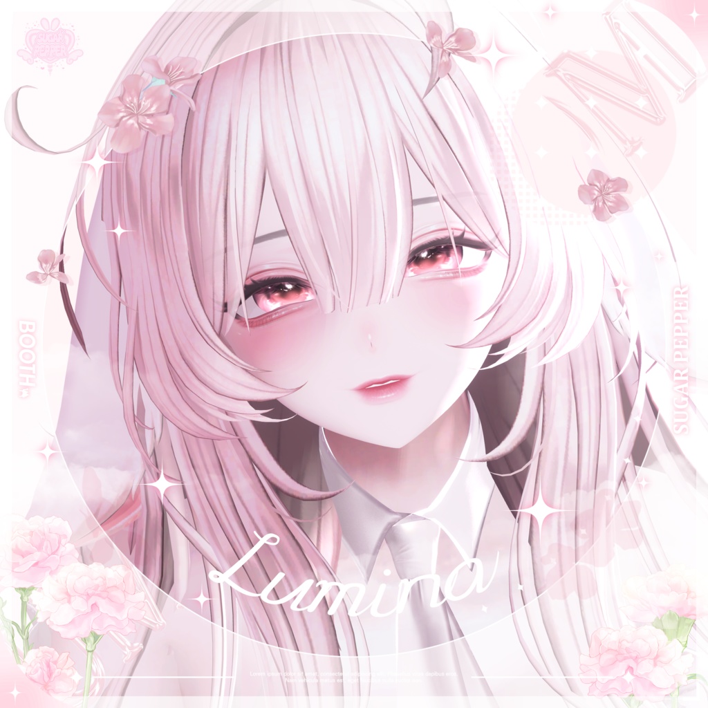 [LUMINA] ୨୧ PINK PLUM BLOSSOM MAKE UP ୨୧
