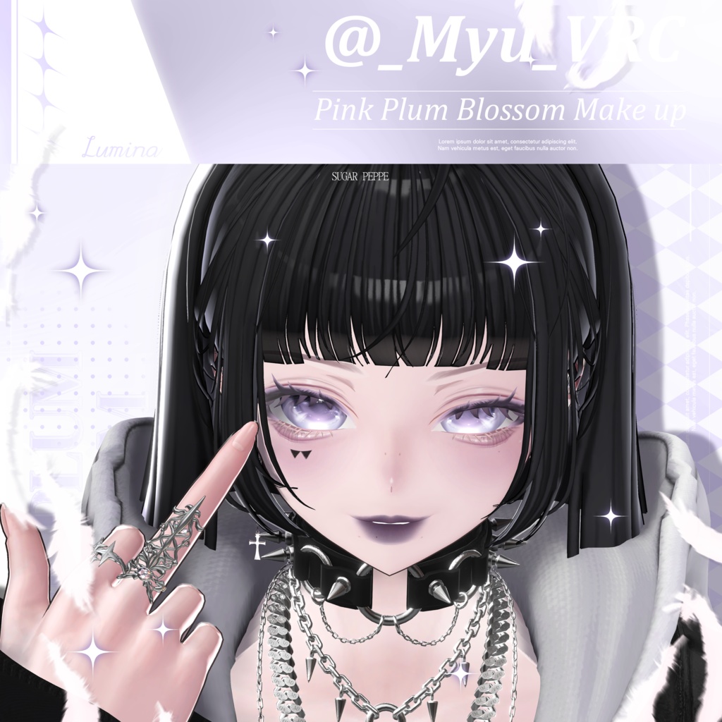 【 LUMINA 】 ୨୧ PINK PLUM BLOSSOM MAKE UP ୨୧