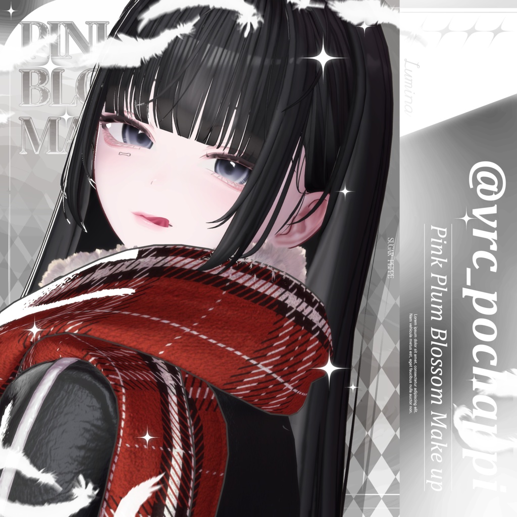 【 LUMINA 】 ୨୧ PINK PLUM BLOSSOM MAKE UP ୨୧