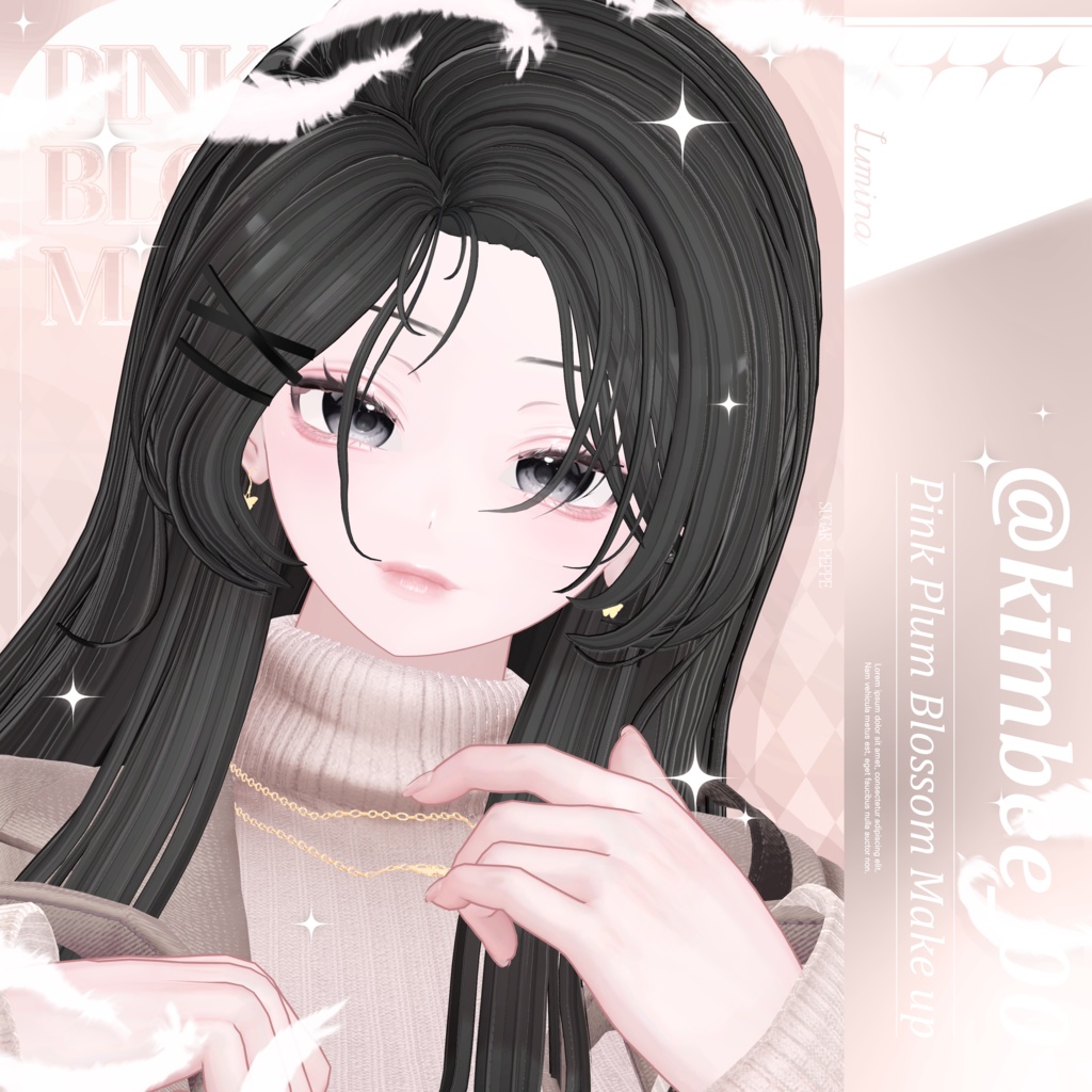 【 LUMINA 】 ୨୧ PINK PLUM BLOSSOM MAKE UP ୨୧