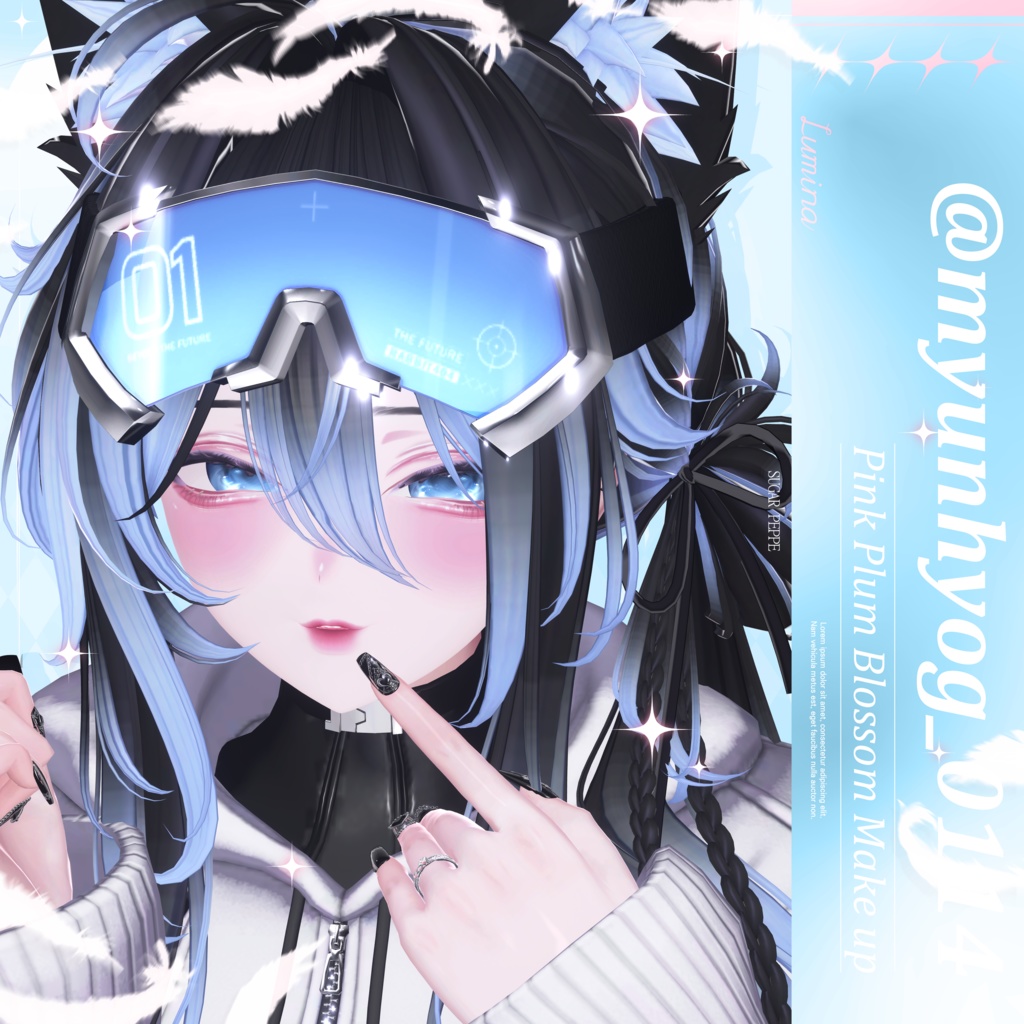 【 LUMINA 】 ୨୧ PINK PLUM BLOSSOM MAKE UP ୨୧