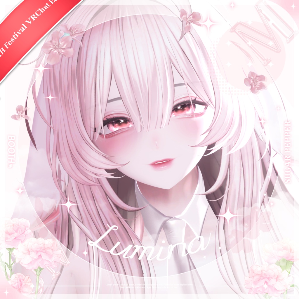 【 LUMINA 】 ୨୧ PINK PLUM BLOSSOM MAKE UP ୨୧