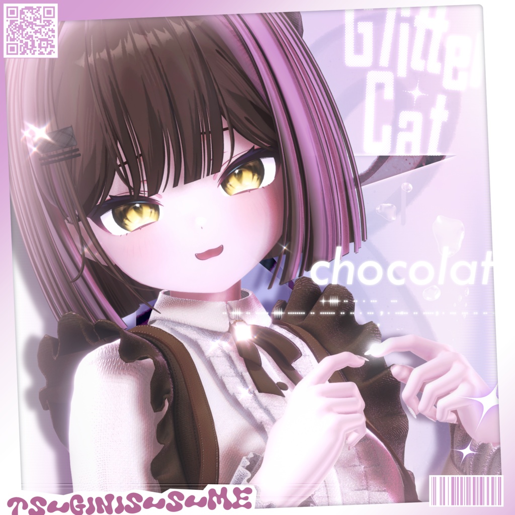 【9 アバター】✧ Glitter Cat Eyes ✧