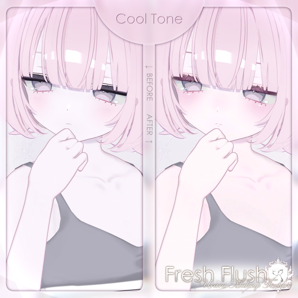 【Urara】.• Fresh Flush Makeup •.