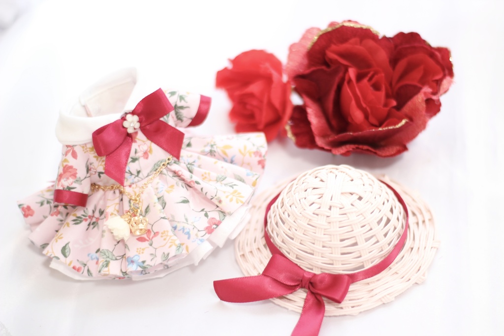 仲良しLink coordinationワンピ&セットアップ ~春夏ver.~ ピンク&ブルー